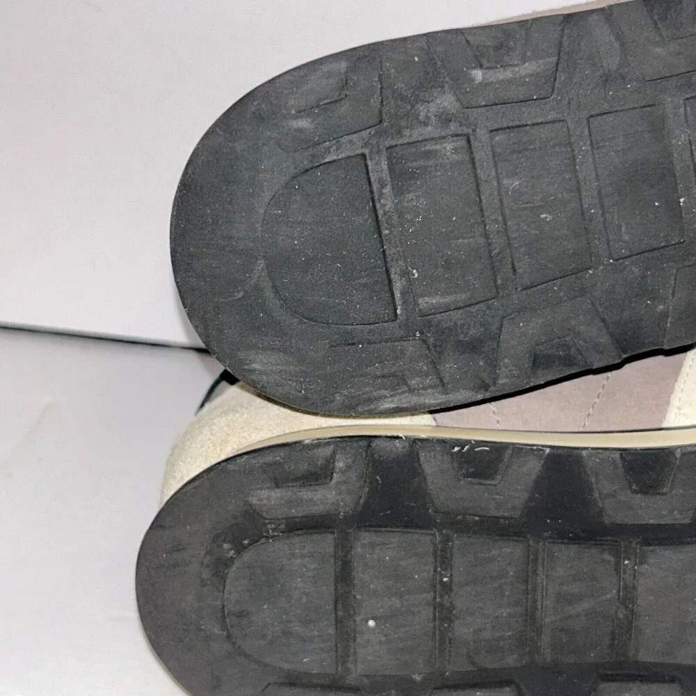 Via Spiga Suede Leather Two Tone Sneakers Casual Comfort Shoes Womens Size 8.5M - Picture 9 of 13